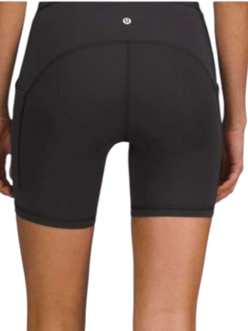 lululemon athletica Black Biker Athletic Shorts